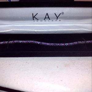 Kay Jewelers Amethyst Tanzanite Bracelet